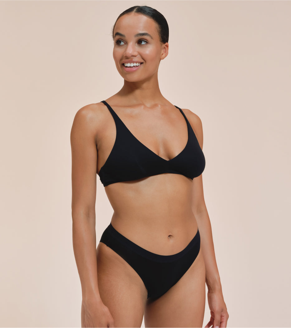 Brief - Tencel - Fekete